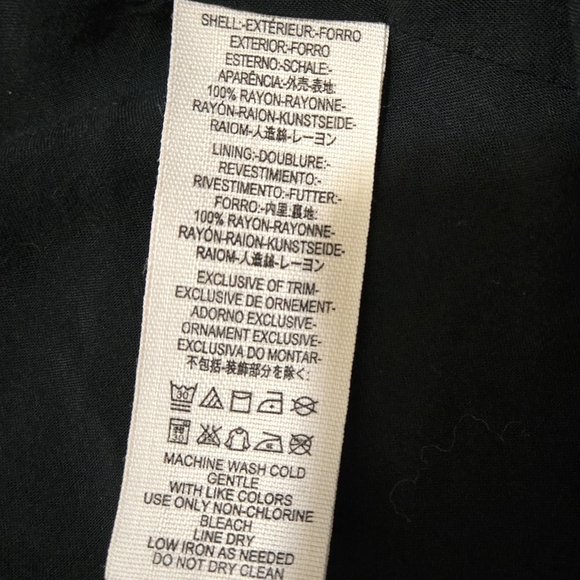 FREE PEOPLE Greatest Day Floral Dress Black Pink Yellow Smocked Waist Medium - Picture 11 of 16